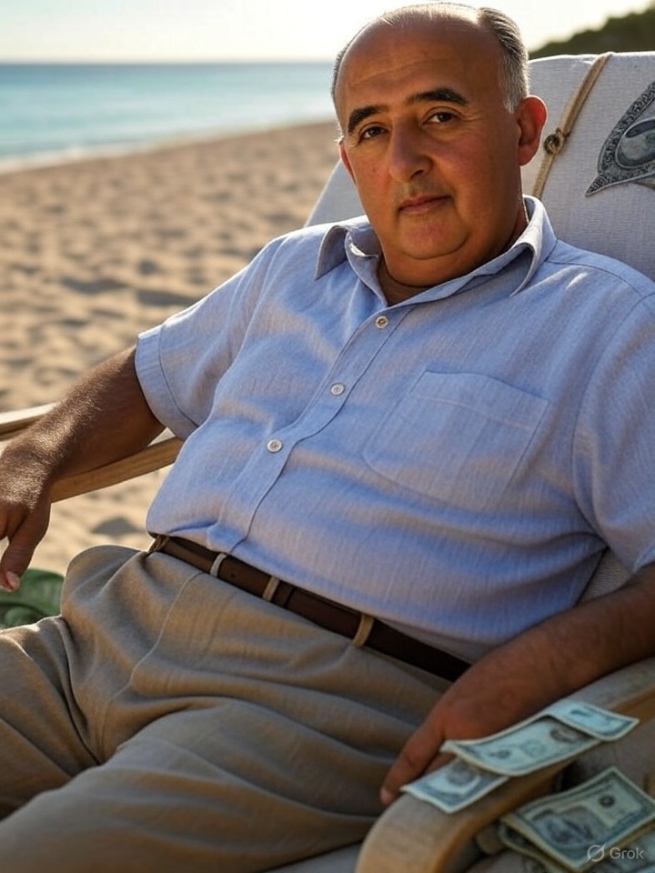 EL abuelo de vacaciones